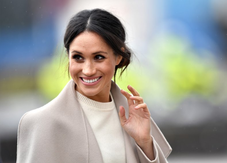 Meghan Markle during visit to Northern Ireland
