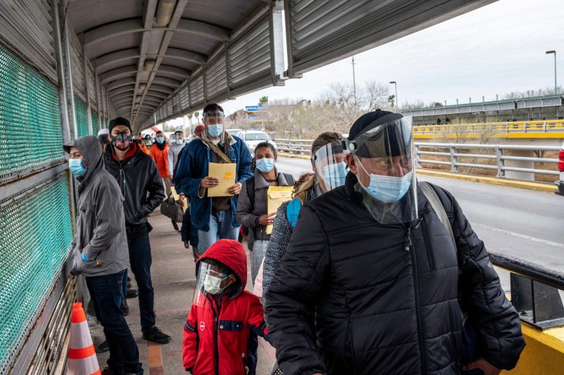 Migrants come to Brownsville, TX