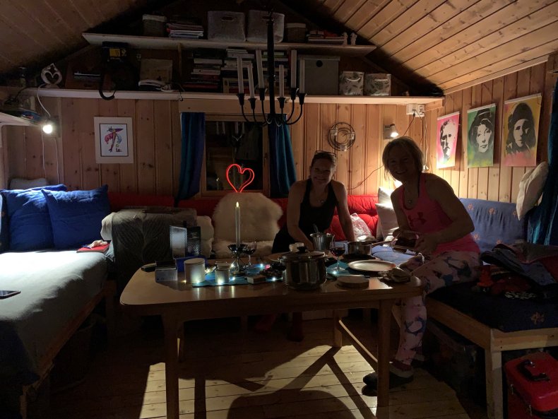 Middag, or midday, in Svalbard