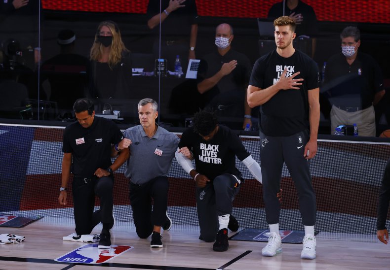 Miami Heat center Meyers Leonard