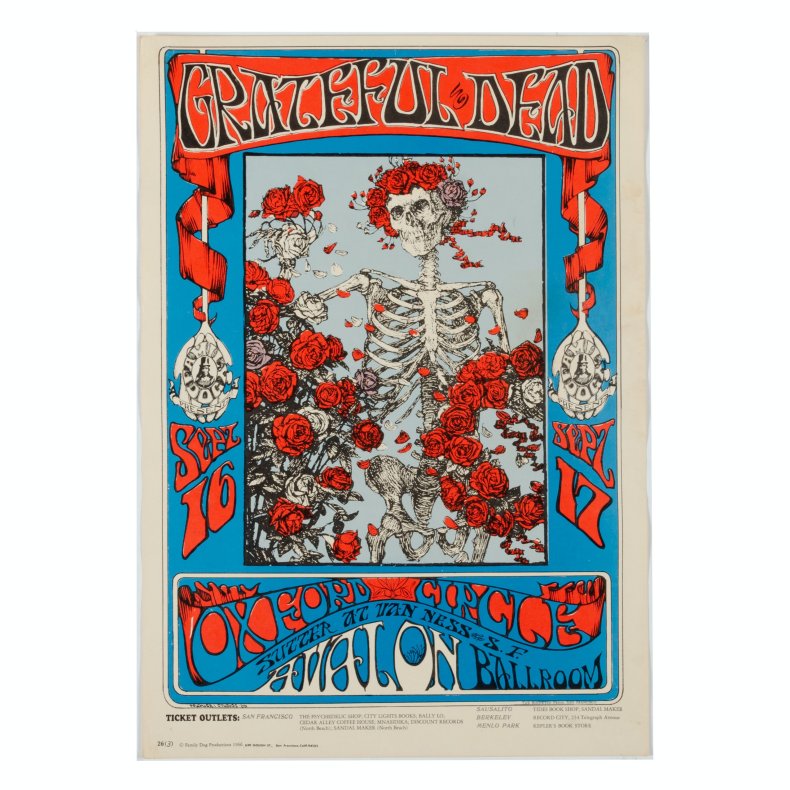 Grateful dead poster ebth