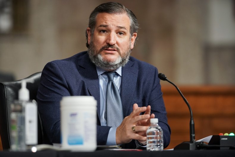 Texas Senator Ted Cruz in Congress