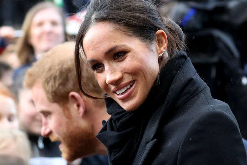 Meghan Markle, Prince Harry at Cardiff Castle