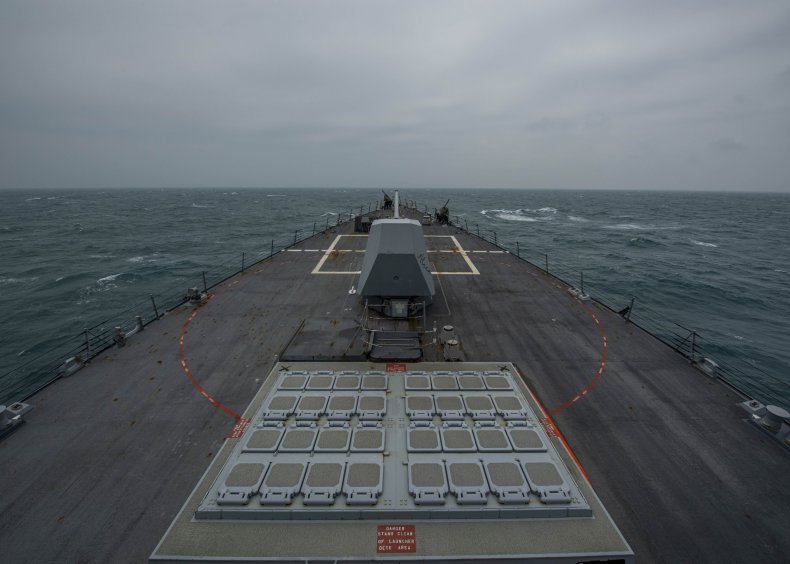 U.S. Navy Warship Transits Taiwan Strait Again