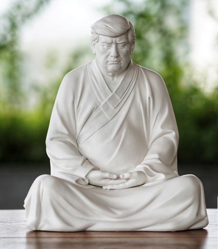 Donald Trump Buddha Statues Sell In China
