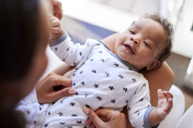 Happy baby