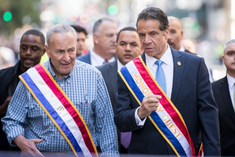 Chuck Schumer and Andrew Cuomo