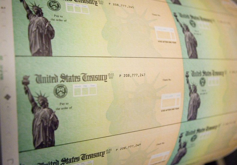 Stimulus checks Philadelphia printing 2008