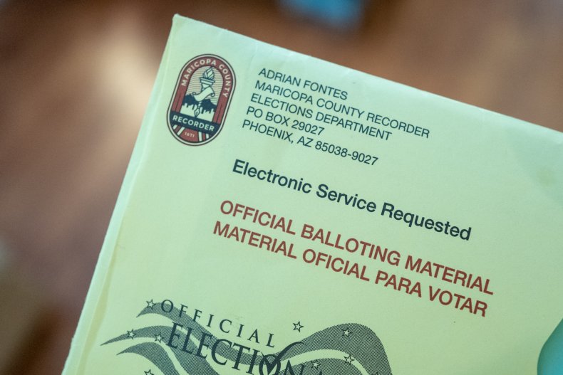Arizona, Mail-in Ballot, Election