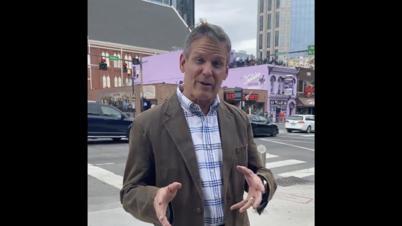 Gov. Bill Lee invites tourists to Tennessee