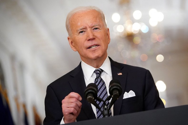 Joe Biden speaks on COVID White House