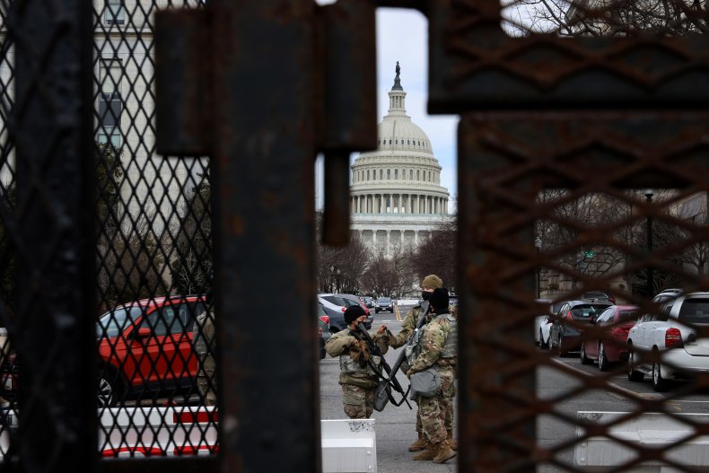 us capitol security fence wall