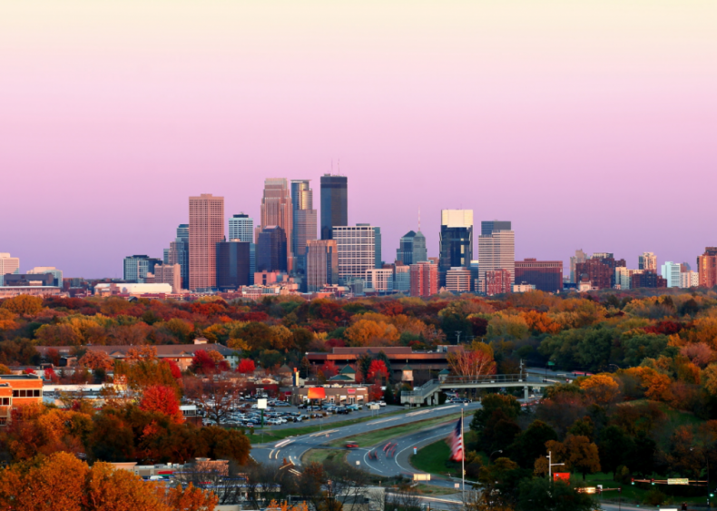 #22. Minneapolis-St. Paul-Bloomington, Minnesota-Wisconsin (tie)