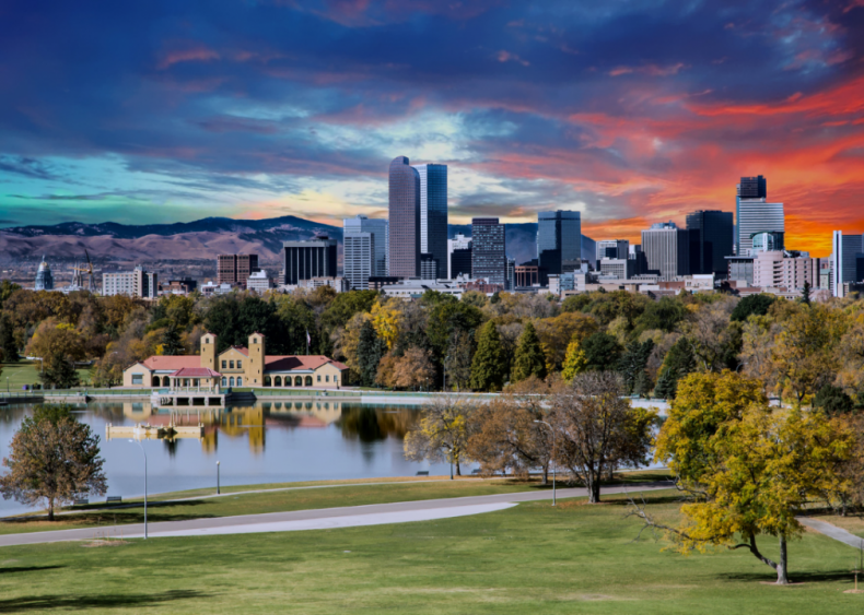#13. Denver-Aurora-Lakewood, Colorado (tie)