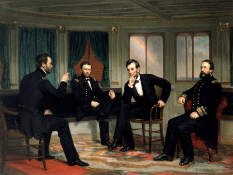 Painting of "The Peacemakers"
