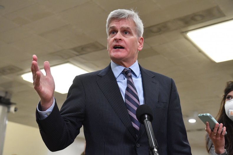 Republican Senator Bill Cassidy of Louisiana talks