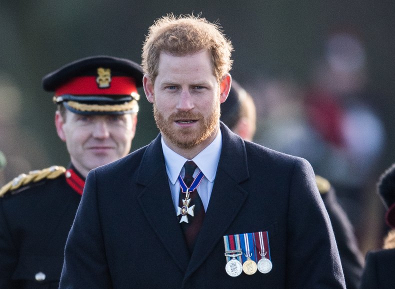 Prince Harry at Sovereign's Parade at Sandhurst