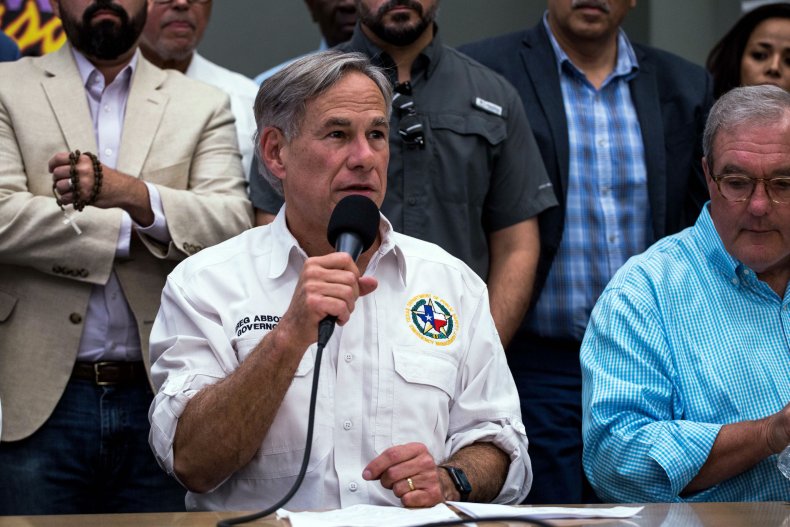 Greg Abbott on migrants