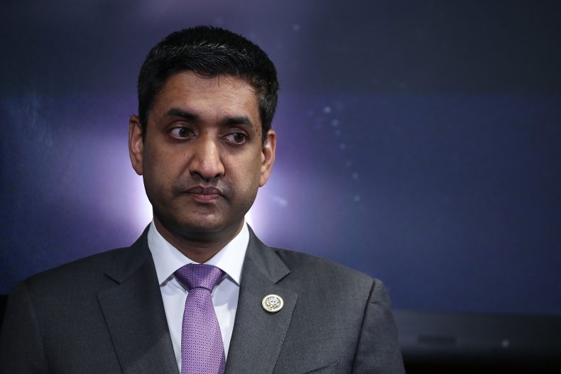 Rep. Ro Khanna attends news conference