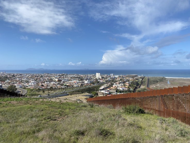 U.S. Mexico border Tijuana