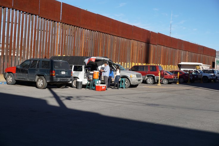 Nogales, Mexico Border Wall