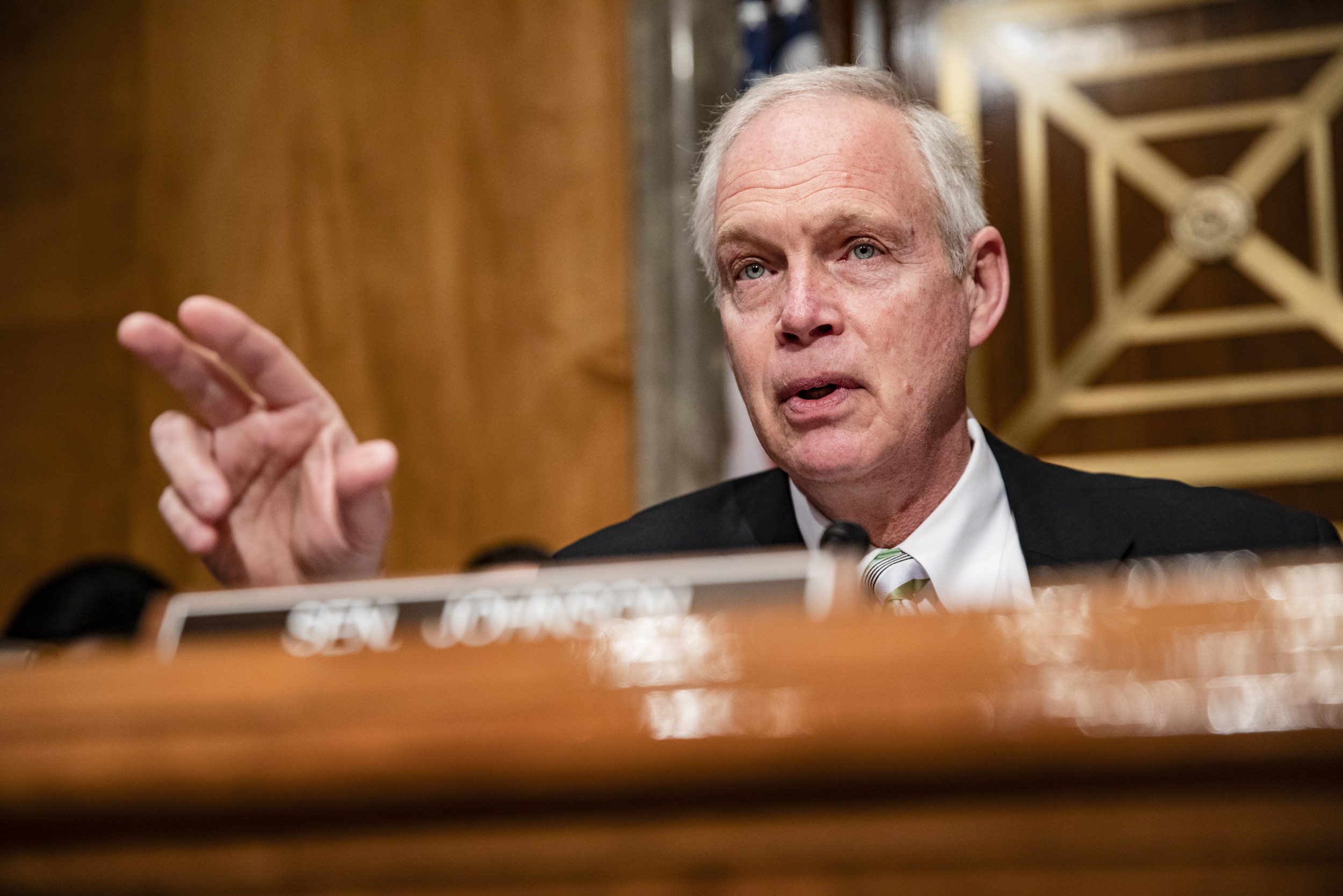 Sen. Ron Johnson Doubles Down on Capitol Riots, BLM Remarks With WSJ Op-Ed