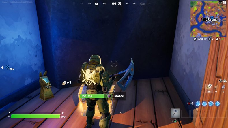fortnite golden artifact location 3 gameplay