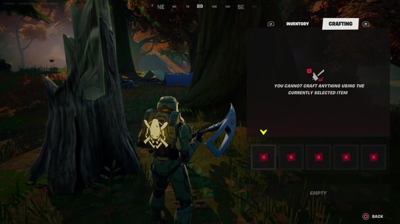 fortnite crafting primal mechanical hunter guide menu