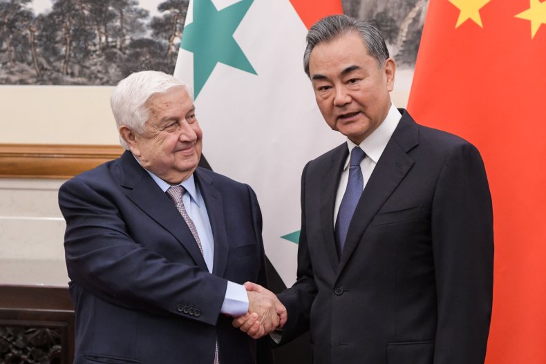syria, muallen, china, wang, beijing, flags