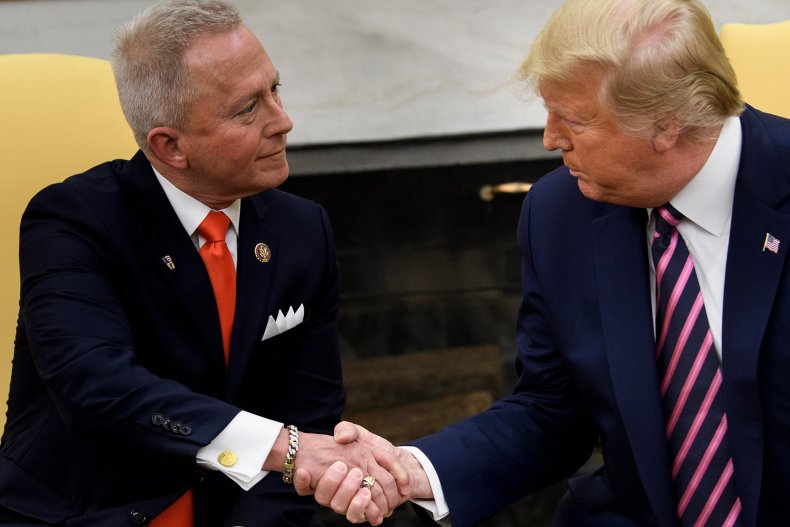 jeff van drew trump threat