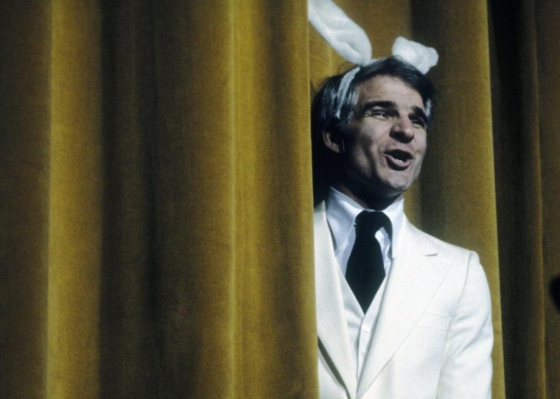 1979: Steve Martin forgets his pants