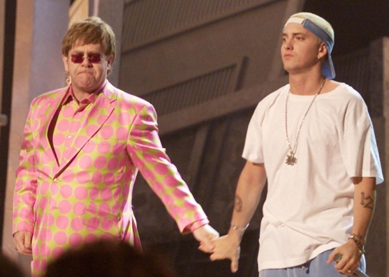 2001: Elton and Eminem