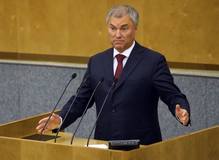 Russian State Duma Chairman Vyacheslav Volodin