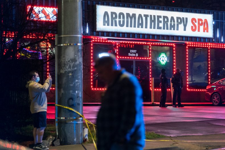 Atlanta Georgia massage parlor March 2021