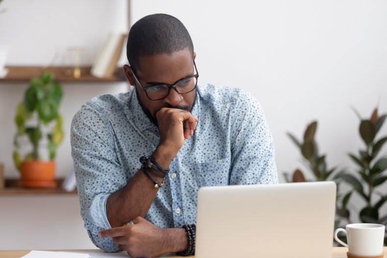 tax mistakes frustrated man