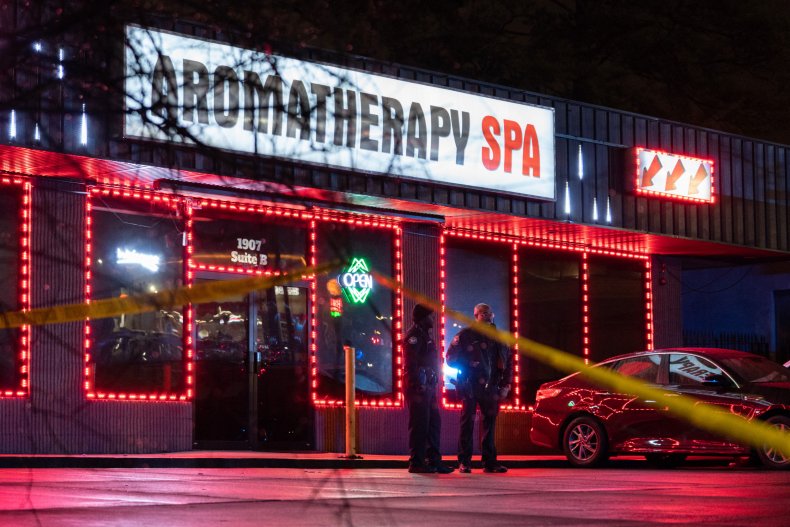 Robert Long GPS tracker Atlanta massage shooting