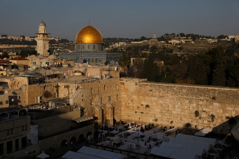 Old City Jerusalem in December 2020