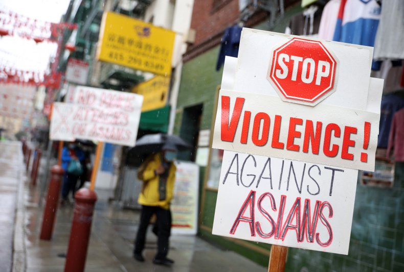 San Francisco stop violence Asians March 2020
