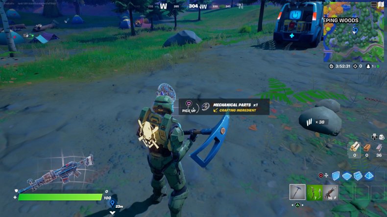 fortnite craft mechanical bow mechanical parts