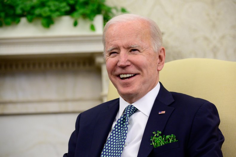 President Biden During a Virtual Meeting