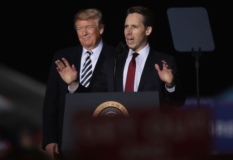 Donald Trump Called Josh Hawley About Race for Roy Blunt's Missouri Senate Seat