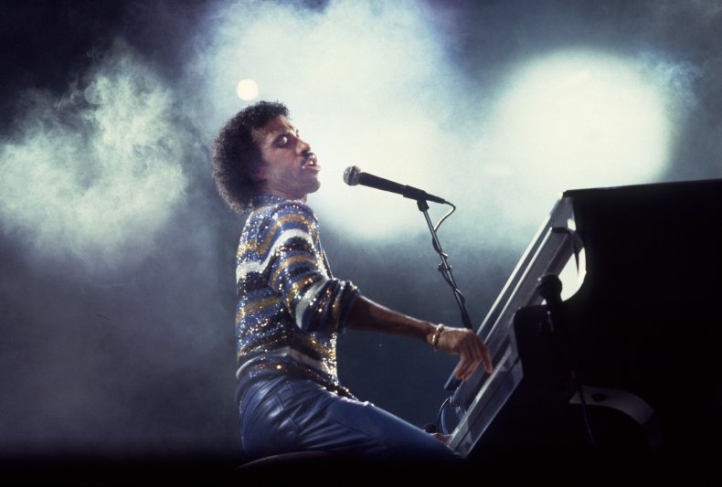 Lionel Richie On Stage