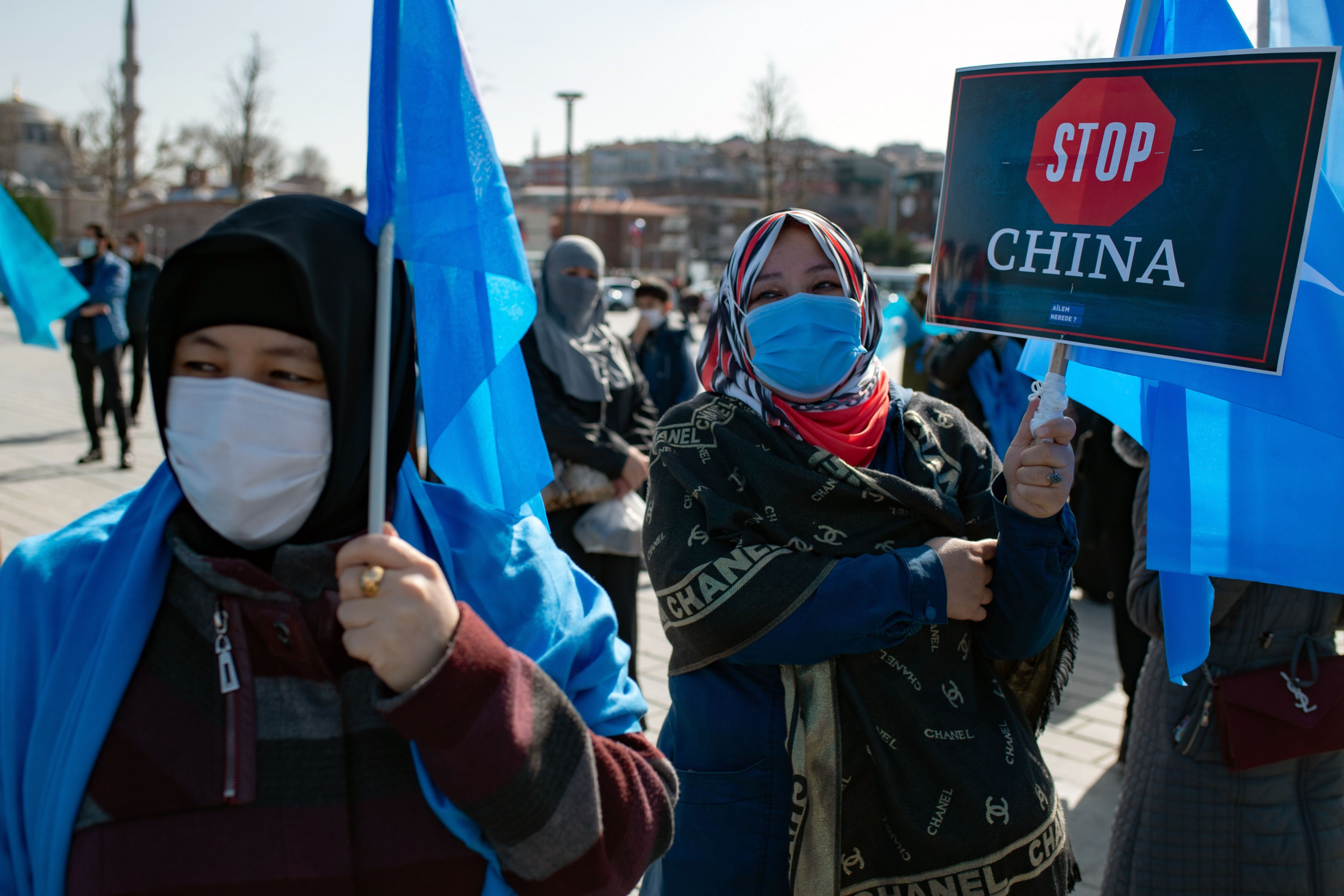 Biden joins u. S. Allies in sanctioning china for uyghur human rights abuse