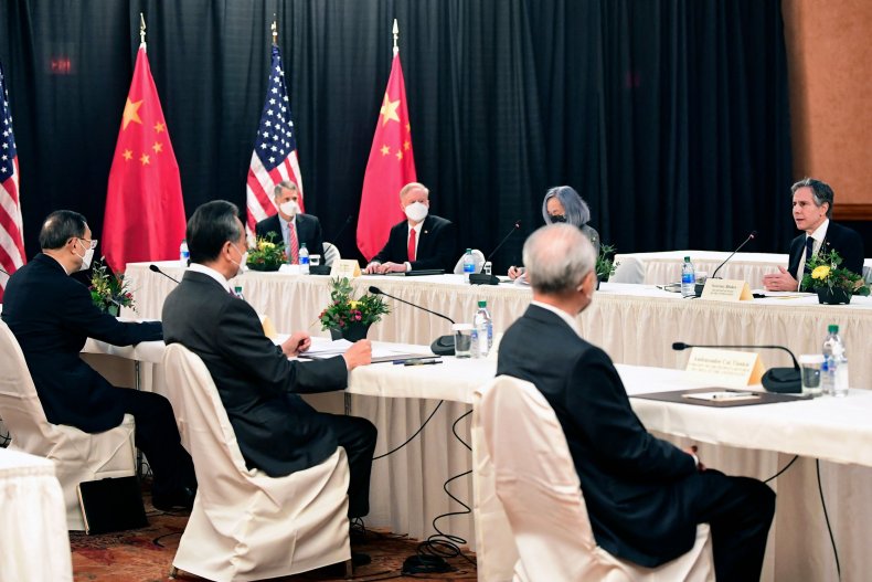 U.S.-China summit in Alaska on March 18
