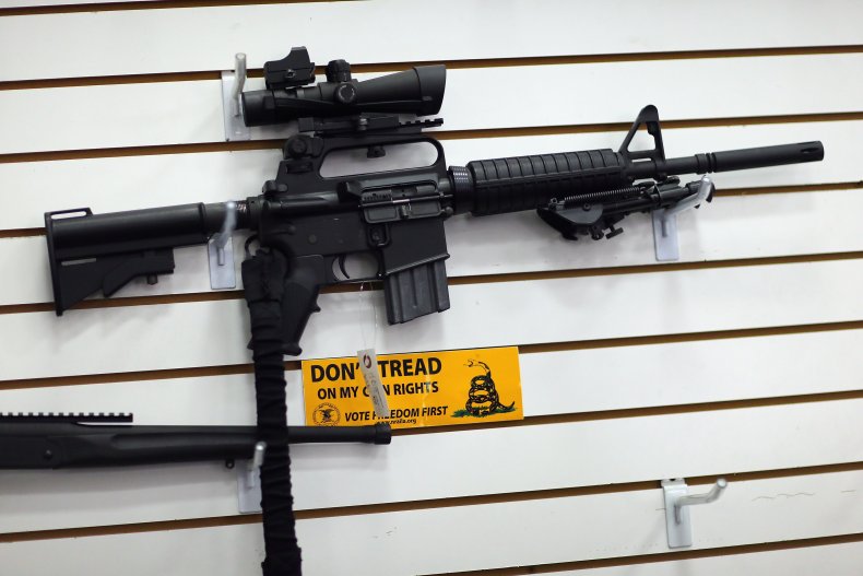 AR-15 rifle