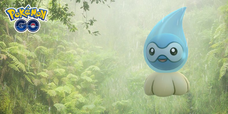 pokemon go rainy form castform weather week