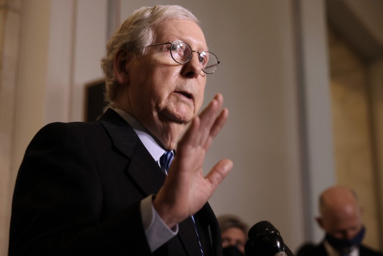 Senate Minority Leader Mitch McConnell
