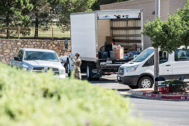 texas national guard convoy