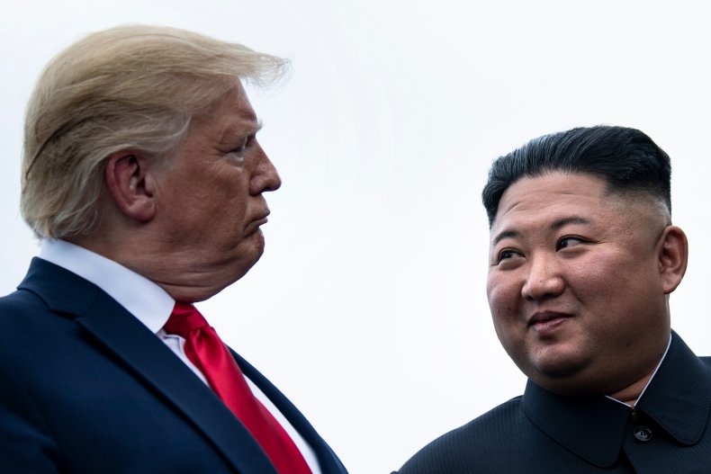 Donald Trump and Kim Jong-un