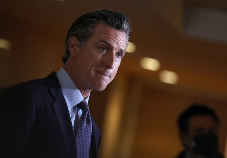 Gavin Newsom in San Francisco